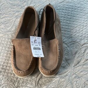 J. Crew Kids Moccasins in Tan